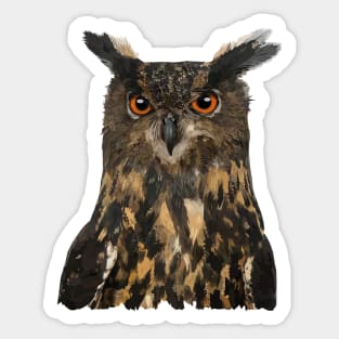 Royal Owl Sticker